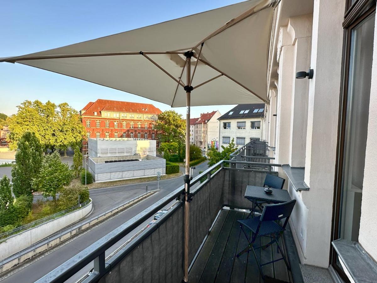 Meos 1 -Zentrum-Balkon-Parkplatz-Gym-Uniklinik ไลป์ซิก ภายนอก รูปภาพ