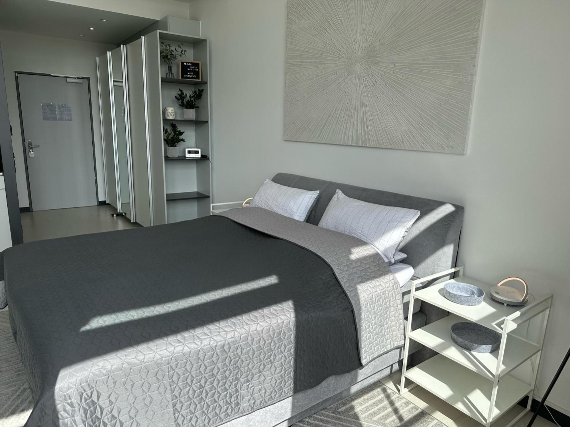 Meos 1 -Zentrum-Balkon-Parkplatz-Gym-Uniklinik ไลป์ซิก ภายนอก รูปภาพ