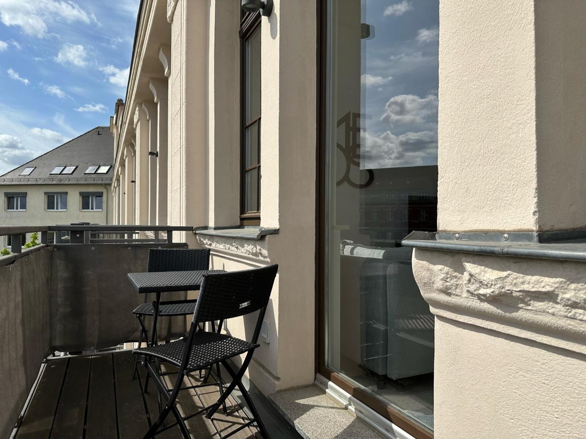 Meos 1 -Zentrum-Balkon-Parkplatz-Gym-Uniklinik ไลป์ซิก ภายนอก รูปภาพ
